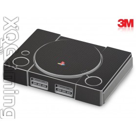 PS1 skin Matrix Black