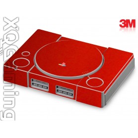 PS1 skin Metallic Dragon Fire Red