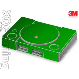 PS1 skin Metallic Green Envy