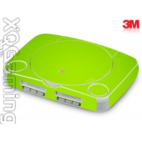 PS1 slim skin Gloss Light Green