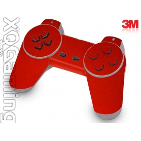 PS1 controller skin Metallic Dragon Fire Rood