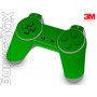 PS1 controller skin Metallic Groen Envy