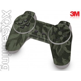 PS1 controller skin Shadow Military Groen
