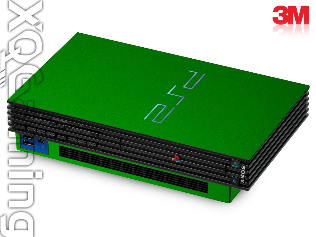 green playstation 2