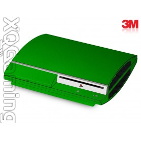 PS3 skin Metallic Green Envy