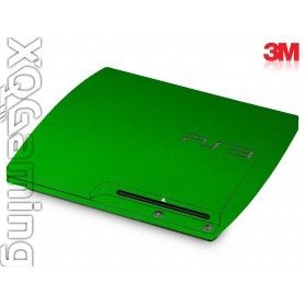 PS3 Slim skin Metallic Green Envy