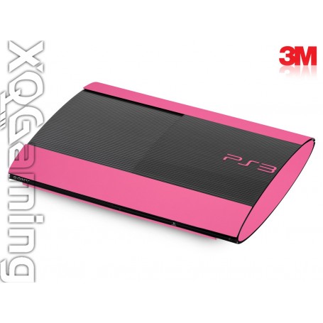 PS3 Super Slim skin Gloss Hot Pink