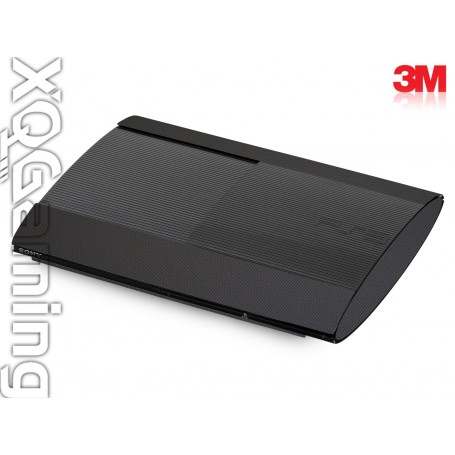 PS3 Super Slim skin Matrix Black