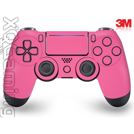 DS4 skin Glans Hot Roze