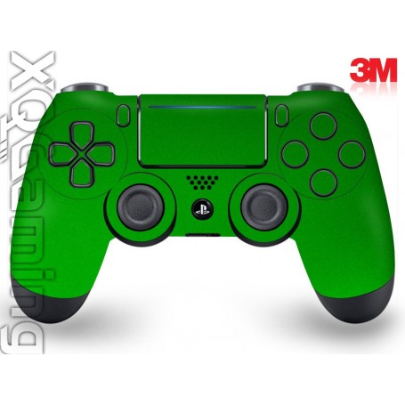 DS4 skin Metallic Groen Envy