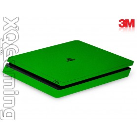 PS4 slim skin Metallic Green Envy