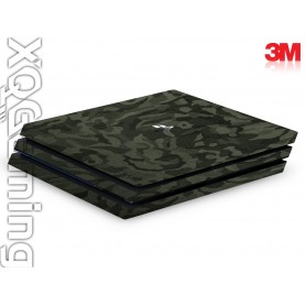 PS4 pro skin Shadow Military Groen