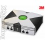 Xbox skin Metallic Wit Goud Sparkle