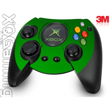 Xbox Duke Controller skin Metallic Groen Envy