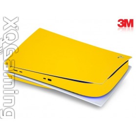 PS5 disc skin Gloss Bright Yellow