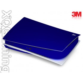 PS5 disc skin Metallic Blauw Rapsberry