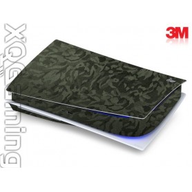 PS5 disc skin Shadow Military Green