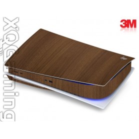 PS5 disc skin Wood Brown