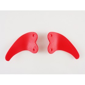 DS4 Paddles Shark Red