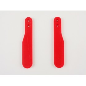 DS4 Paddles Saber Flat Red