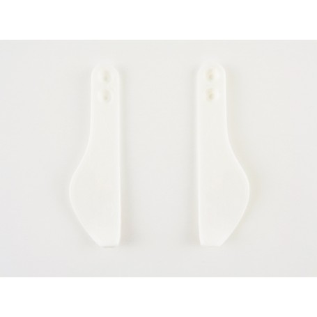 DS4 Paddles Saber Curved White