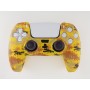 DualSense rubber shell Camo Yellow