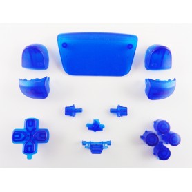DualSense button set Transparant Blauw