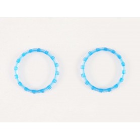 DualSense stick ringen Transparant Blauw