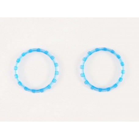 DualSense stick ringen Transparant Blauw