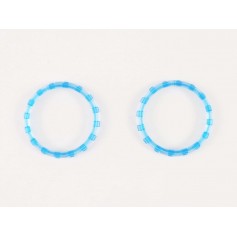 DualSense stick ringen Transparant Blauw