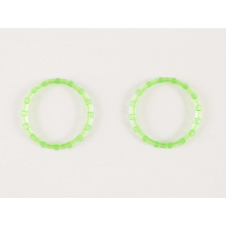 DualSense stick ringen Transparant Groen