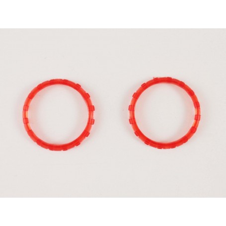 DualSense stick ringen Transparant Rood