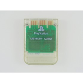 PS1 memory card transparent 1MB SCPH-1020 Model S