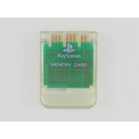 PS1 memory kaart transparant 1MB SCPH-1020 Model S