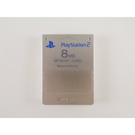 PS2 memory card silver 8MB SCPH-10020 (model F)