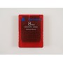 PS2 memory card red 8MB SCPH-10020 (model F)