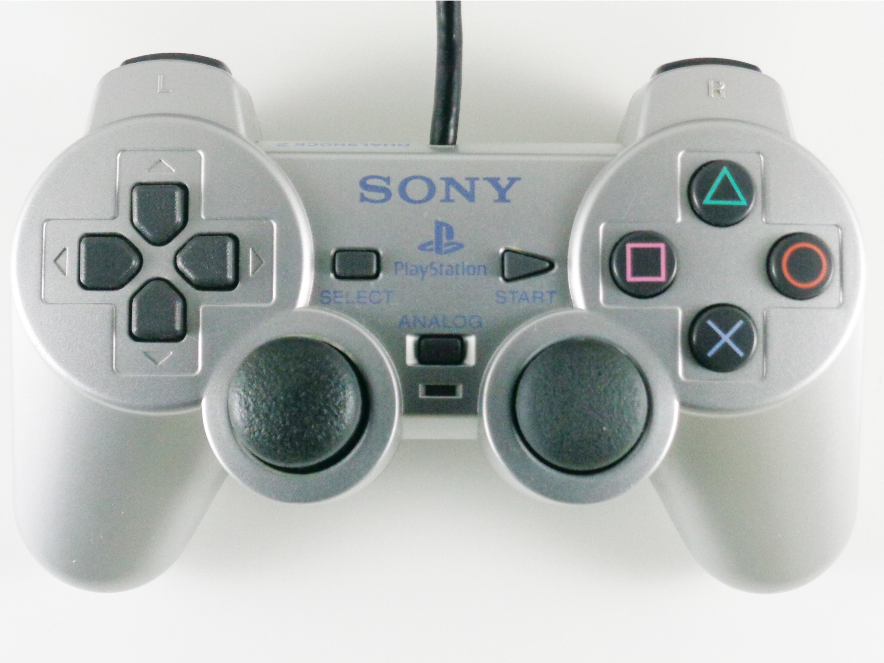 dualshock 2 silver