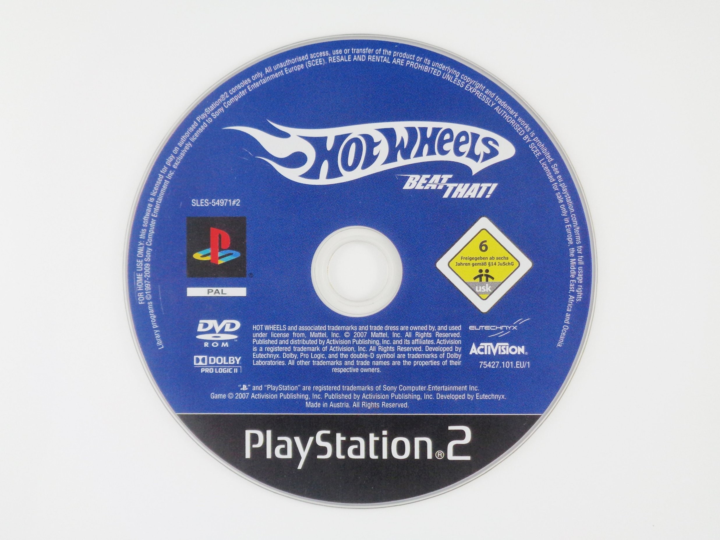 Hot Wheels: Beat That! - PS2