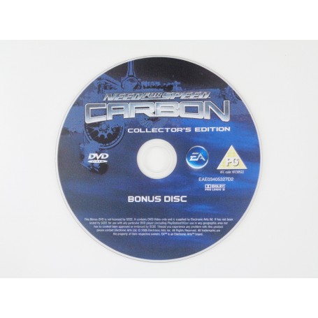 Need for Speed Carbon (collector's edition) (bonus disc)