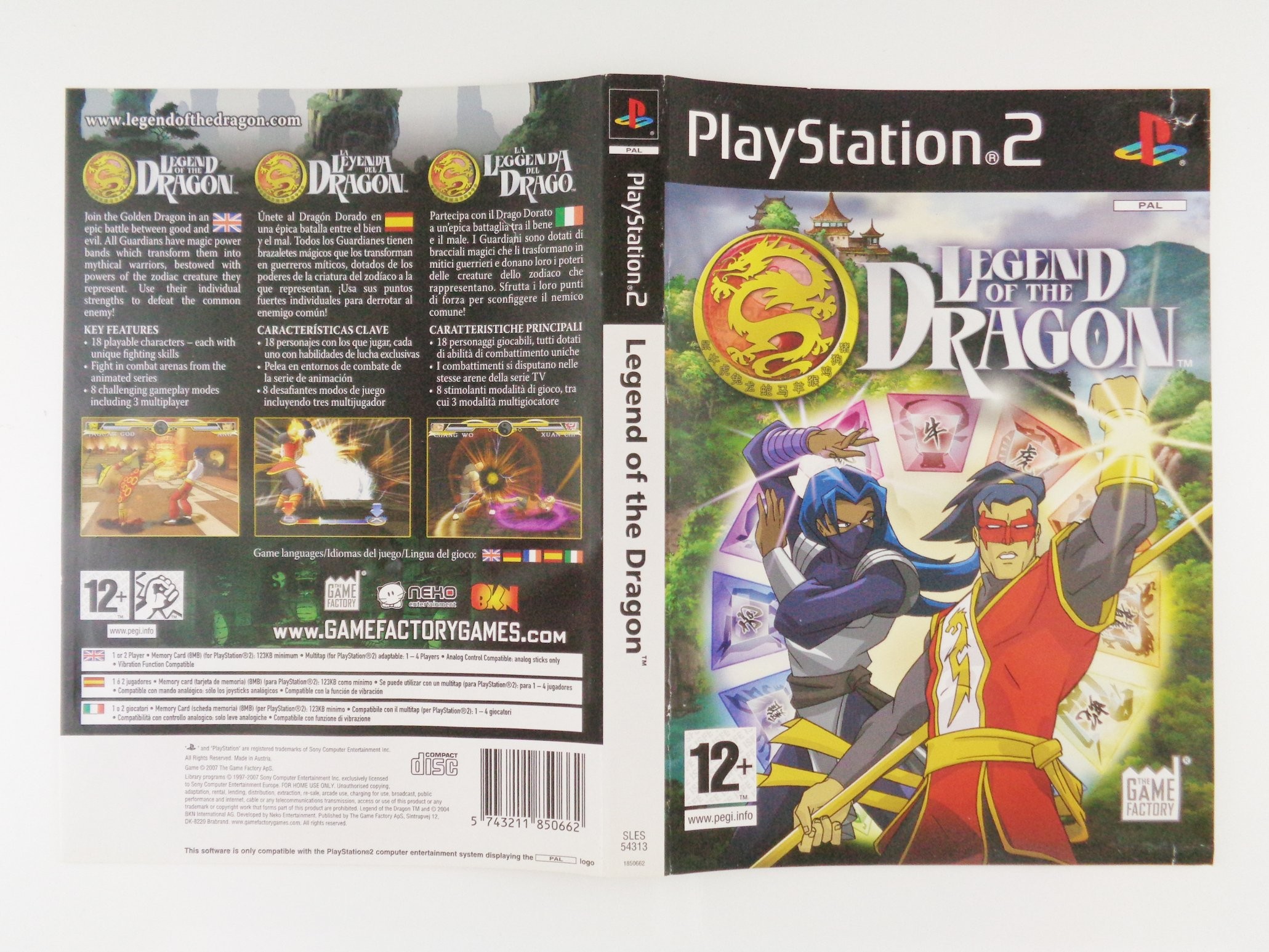 Legend of the on sale dragon ps2