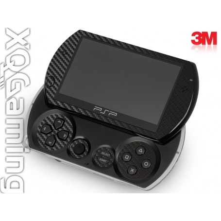 PSP Go Skin Carbon Fiber Black