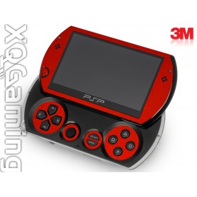 PSP Go Skin Metallic Dragon Fire Rood