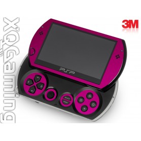 PSP Go Skin Metallic Fierce Fuchsia