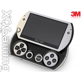PSP Go Skin Metallic Wit Goud Sparkle