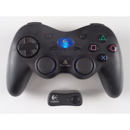 PS2 Logitech Cordless Action Controller (met dongle)