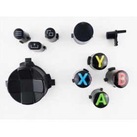 XB Series Button Set Origineel Zwart