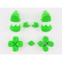 DS4 button set matt Green Gen 4 V2