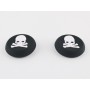 Stick Grips Skull Series White