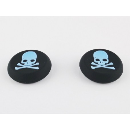 Stick Grips Skull Series Blue