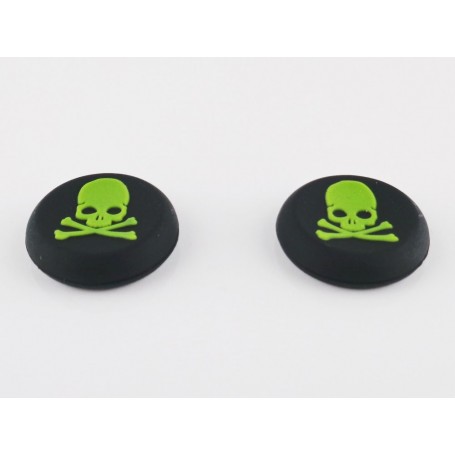 Stick Grips Skull Series Groen